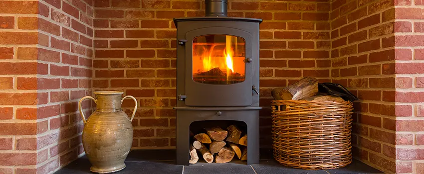 Metal Firebox Installation For Fireplace in Madison, New Jersey