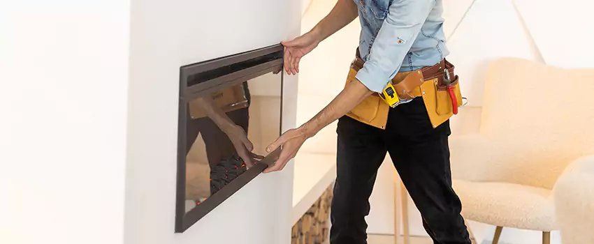 Metal Fireplace Installation in Madison, New Jersey